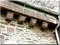 SO4430 : Corbels on Kilpeck Church by Oliver Dixon