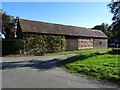 Timber-framed barn