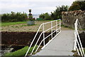 Footbridge over the Fairlie Burn