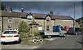 War Memorial and cottages, Lofthouse 