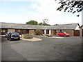 Converted farm buildings, Littleham Court