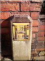 SH5872 : Hydrant marker on Orme Road, Bangor by Meirion