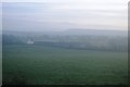 Higher Woolcombe Farm in the mist