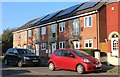 New houses on London Road, Little Irchester