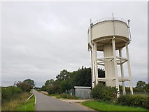 SK9133 : Water tower on Gorse Lane by Tim Heaton