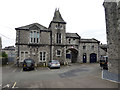 SD2878 : Building with tower, Ulverston by Chris Allen