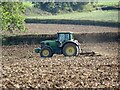SK3245 : Harrowing a ploughed field by Ian Calderwood