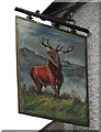 Red Hart sign, Llanvapley, Monmouthshire