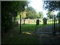 Entrance gates to St. Michael