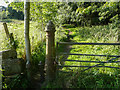 Stile with bollards, Clayton