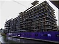 Premier Inn by the Oxford Canal under construction