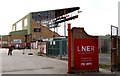 SK9770 : The entrance to the LNER Stadium on Cross Street by Steve Daniels