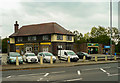 Pub converted to shops, Butt Lane, Bramley