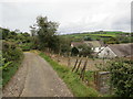 Llwybr ger Llwyn Celyn / Path near Llwyn Celyn