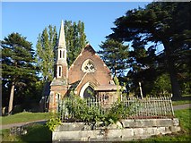 TQ4577 : Woolwich Old Cemetery and the chapel by Marathon