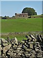 Unusual barn at the north end of Bray Clough