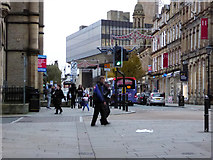 SE0924 : Halifax town centre with the former Halifax Building Society Headquarter by Chris Allen