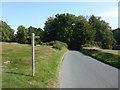 Road across Holtye Golf Course