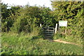 Entrance to the nature reserve