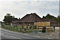 Bethersden: Holstein Barn and Kestrel View