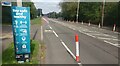 SK5601 : COVID-19 'Pop-up' cycle lanes along Braunstone Lane East by Mat Fascione