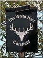 The White Hart sign