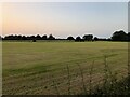 View across farmland near Field