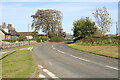 The A711 at Auchencairn