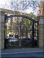 Gates to the former Priest Royd Iron Works