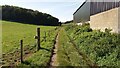 Bridleway passing Lower Farm