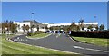 The Downe Hospital. Downpatrick, from the parking area