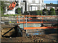 Replacing a sewer, Emscote Road, Warwick, Day 41