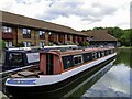 Narrowboats by the Premier Inn