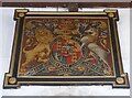 St. John the Baptist, Mildenhall: coat of arms