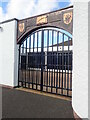 Gate to the courtyard of St Colmcille