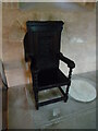SO6631 : Chair inside St. Mary's Church (Chancel | Kempley) by Fabian Musto