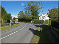 Road junction, Martley