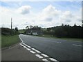 Minor  road  junction  from  Crookham  onto  A697