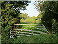 Double gates near Heath Hill Farm