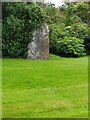 Village marker stone opposite Curlew Cottage, Trefin