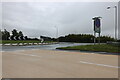 Roundabout on the A421 west of Bedford