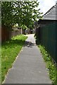 Urban footpath