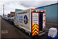 Barracuda Breeze Ltd van on Subway Street, Hull