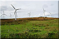 H5861 : Wind turbines, Fallaghearn by Kenneth  Allen