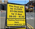 Road repairs on Clay Lane 0020