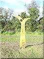 National Cycle Network signpost, Frampton on Severn