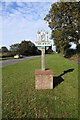 TG3201 : Thurton village sign by Adrian S Pye