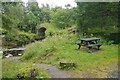 Picnic table, Old Bridge of Livet