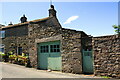 Buildings on west side of New Lane