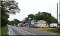 Service station on the A148, Thursford